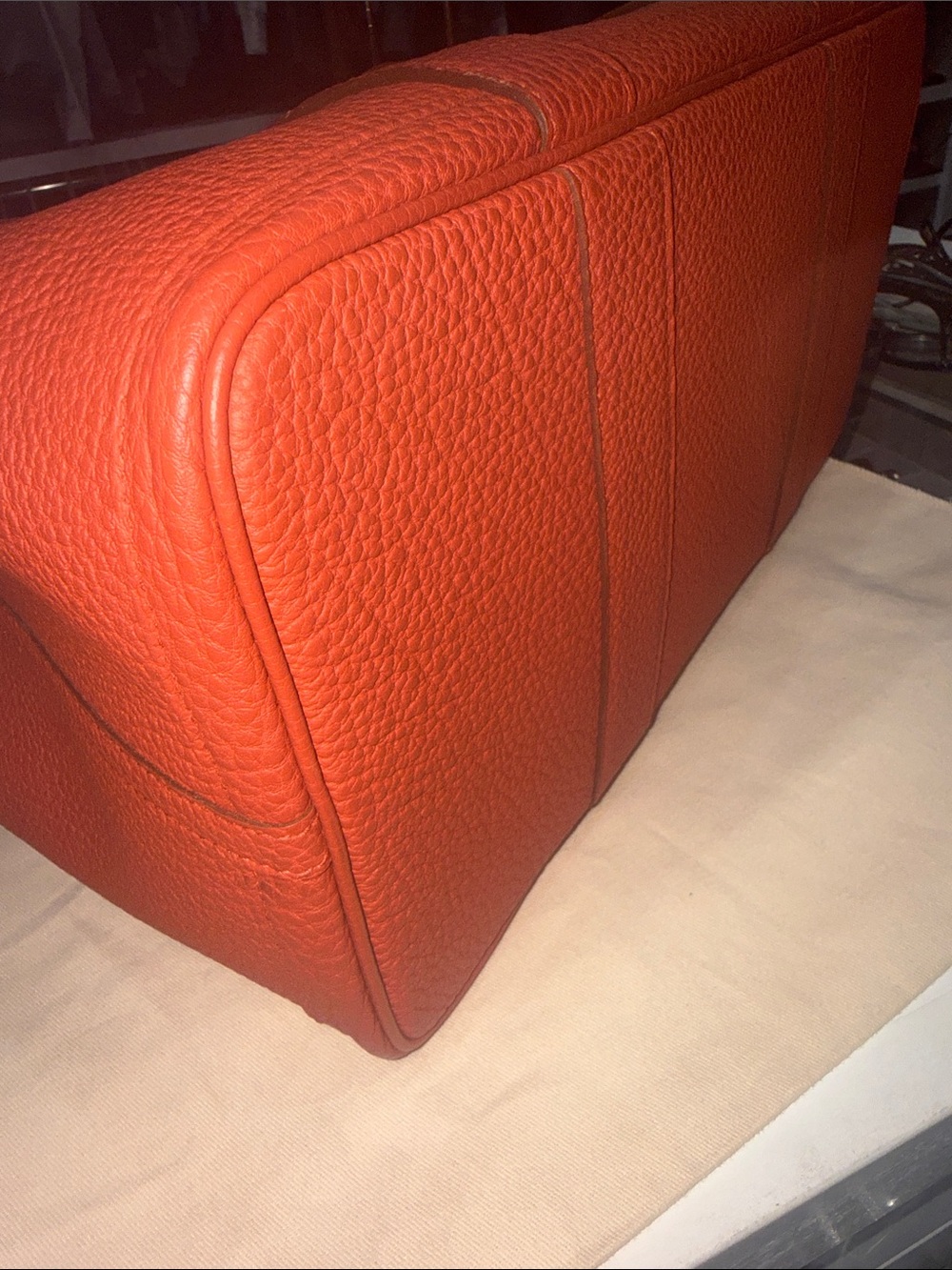 Authentic Hermes Negonda Garden Party 36 MM Rouge Duchesse - Picture 7 of 9